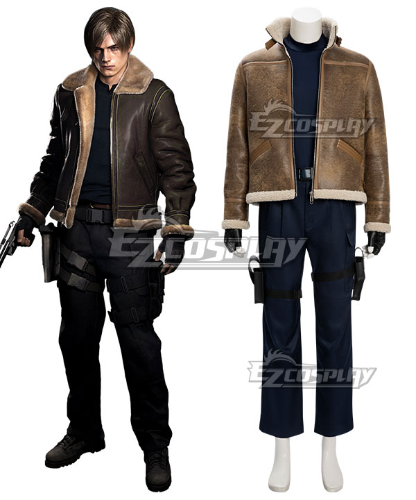 Resident Evil 4 Remake Leon Scott Kennedy Cosplay Costume