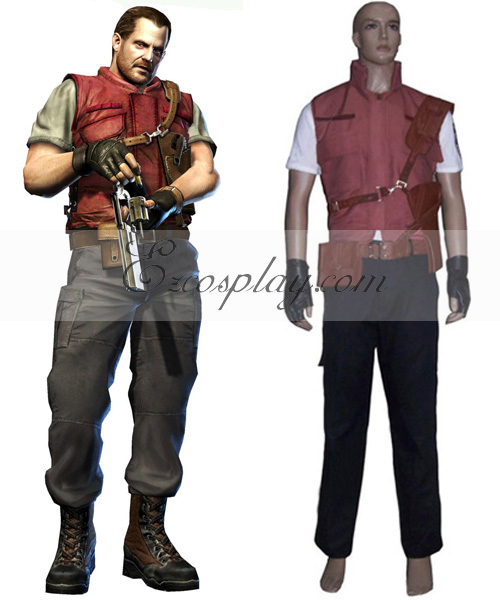 Resident Evil 5 Barry Burton Cosplay-Kostüm