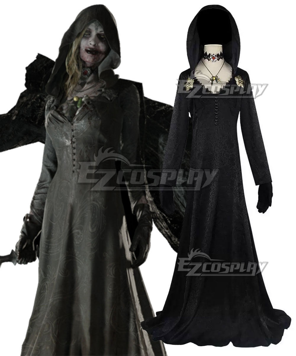 Resident Evil 8 Village Vampire Daughters Bela Daniela Cassandra Dimitrescu Fullset Cosplay Costume