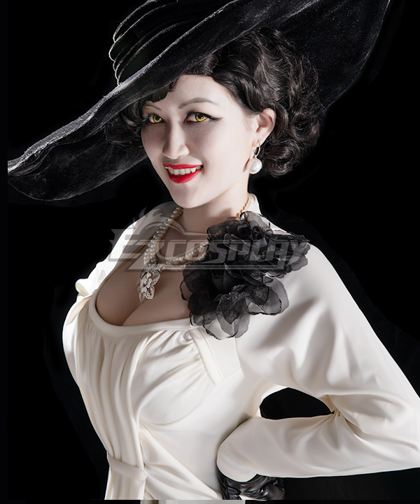 RE 8 Village Alcina Dimitrescu Vampire Lady Dress Cosplay Costume RE 8 Village Alcina Dimitrescu Vampire Lady Dress Cosplay Costume