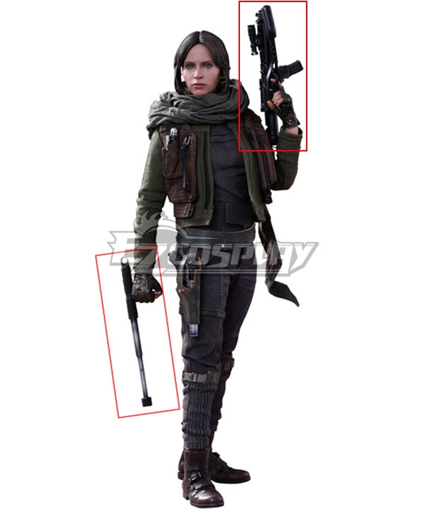 

Rogue One: A Star Wars Story Jyn Erso Crowbar And Gun Cosplay Weapon Prop
