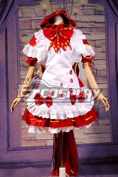 

Ruler Vocaloid Miku PROJECT DIVA2 little Red Riding Hood Cosplay Costume