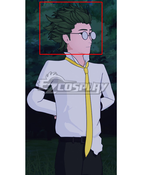 

RWBY Bartholomew Oobleck Green Cosplay Wig