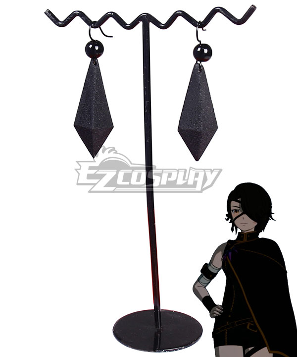 RWBY Volume 7 Cinder Fall A Pair Earrings Cosplay Accessory Prop