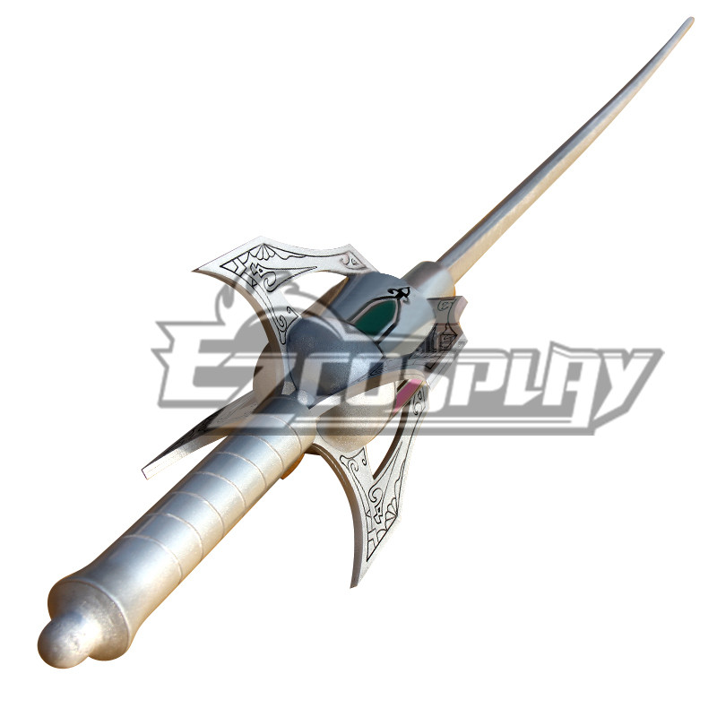 RWBY White Weiss Schnee Multi Action Dust Rapier MADR Myrtenaster Cosplay Weapon Prop