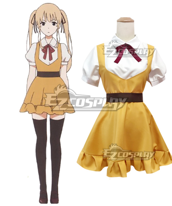 Saenai Heroine no Sodatekata Saekano: How To Raise A Boring Girlfriend Eriri Spencer Sawamura Yellow Dress Cosplay Costume