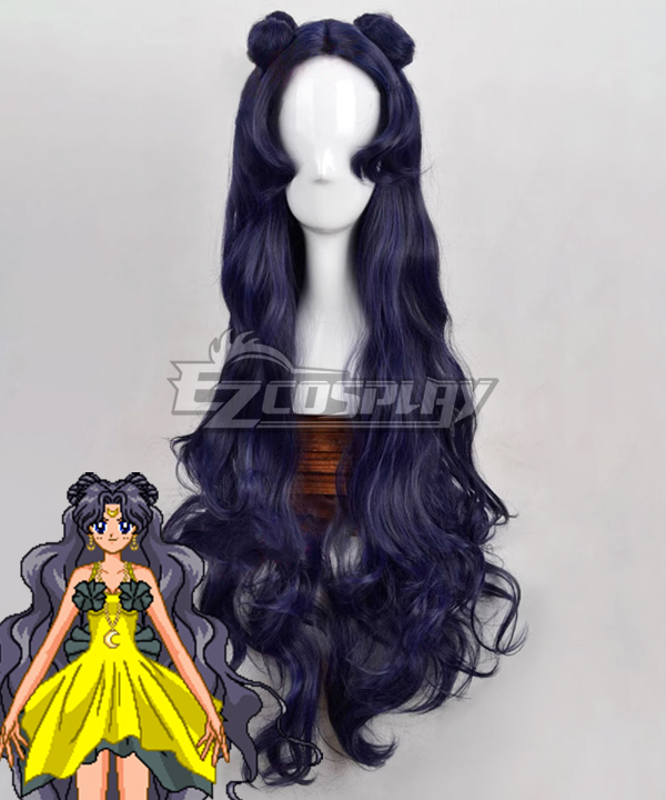 Sailor Moon Luna Crystal Human Cosplay Wig