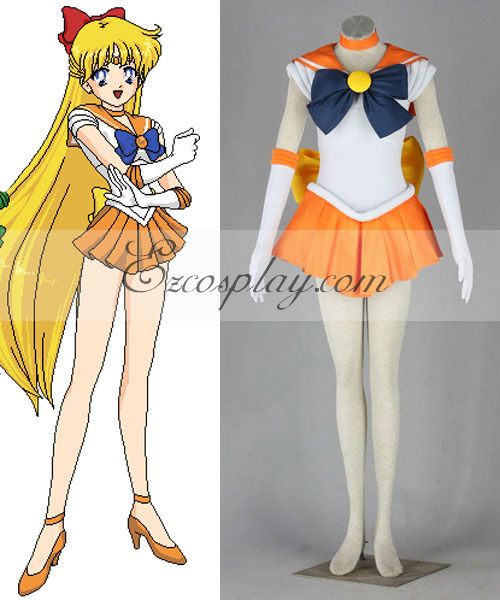 

Sailor Moon Minako Aino Sailor Venus Cosplay Costume