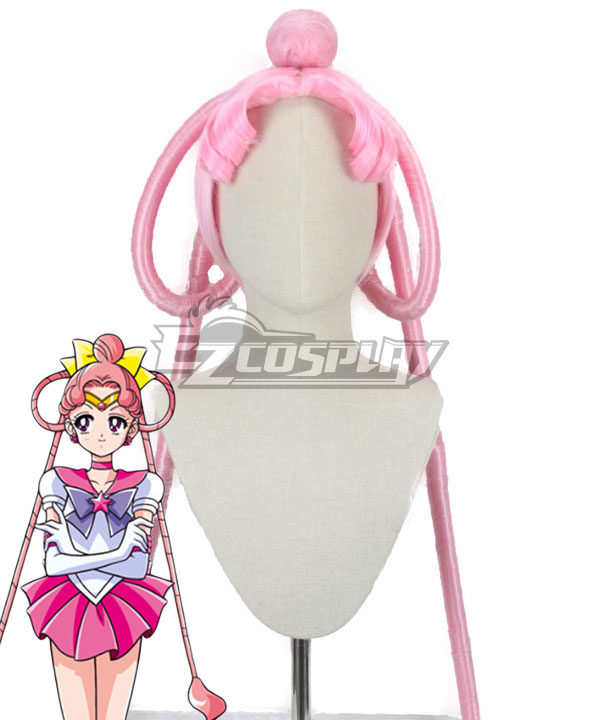 Sailor Moon Sailor Ceres Pink Cosplay Wig