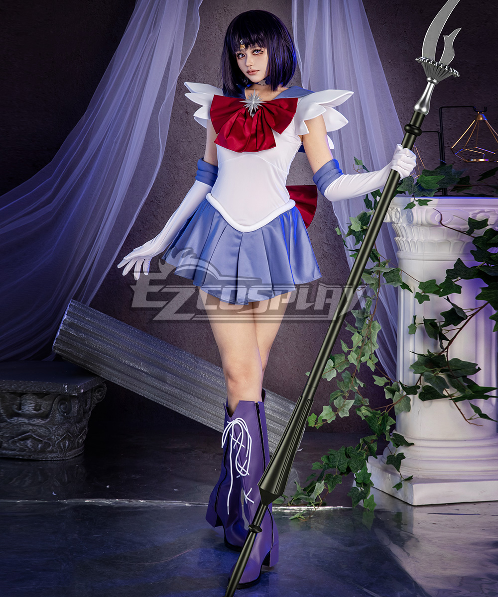 Sailor Moon Sailor Saturn Hotaru Tomoe Cosplay Costume - B Edition