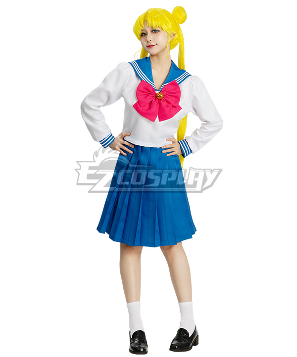 Sailor Moon Tsukino Usagi School Uniform Cosplay Costume