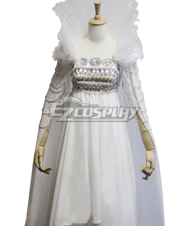 Sailor Moon Usagi Tsukino White Dress Cosplay Costume