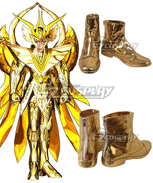 Saint Seiya Shaka Golden Cosplay Shoes