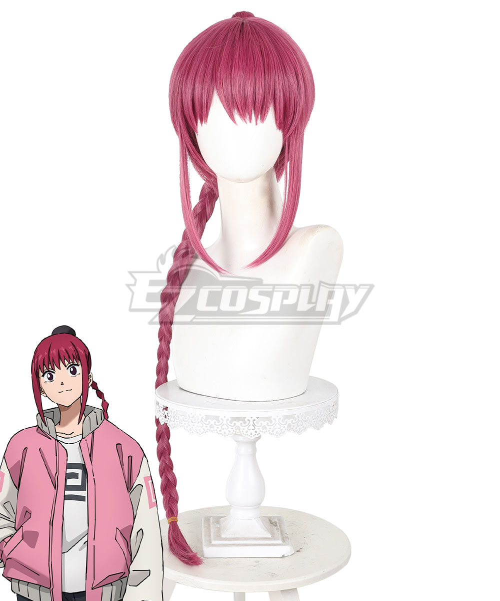 Sakamoto Days Lu Xiaotang Red Cosplay Wig