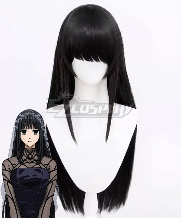 Sakamoto Days Osaragi Black Cosplay Wig