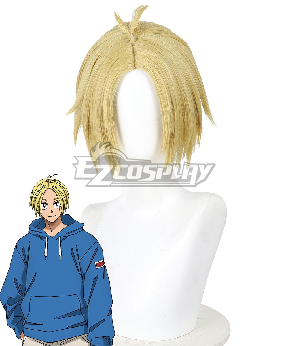 Sakamoto Days Shin Asakura Golden Cosplay Wig