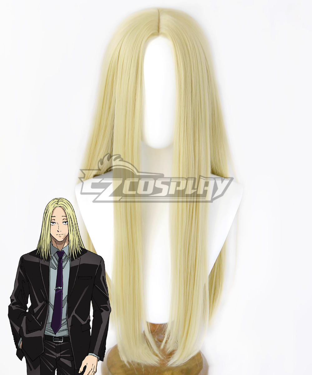 Sakamoto Days Shishiba Golden Cosplay Wig