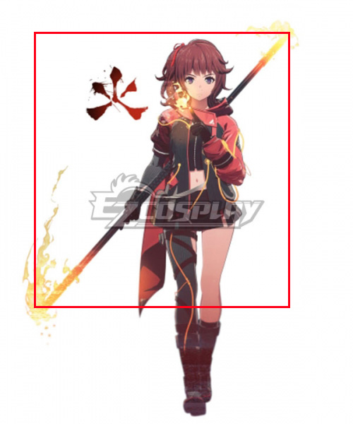 Scarlet Nexus Hanabi Cosplay Weapon Prop