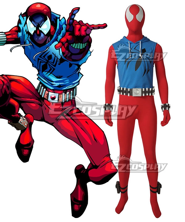 

Scarlet Spider Spiderman Ben Reilly Peter Parker Joe Wade Kaine Parker Cosplay Costume