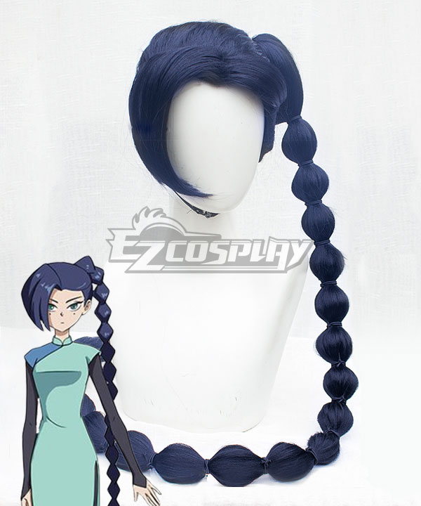 Scissor Seven Thirteen Deep Blue Cosplay Wig