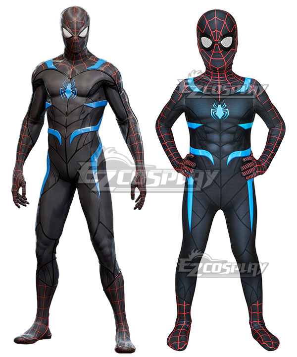 Kids Marvel PS4 Spider-Man Spider Man Secret War Zentai Jumpsuit Cosplay Costume