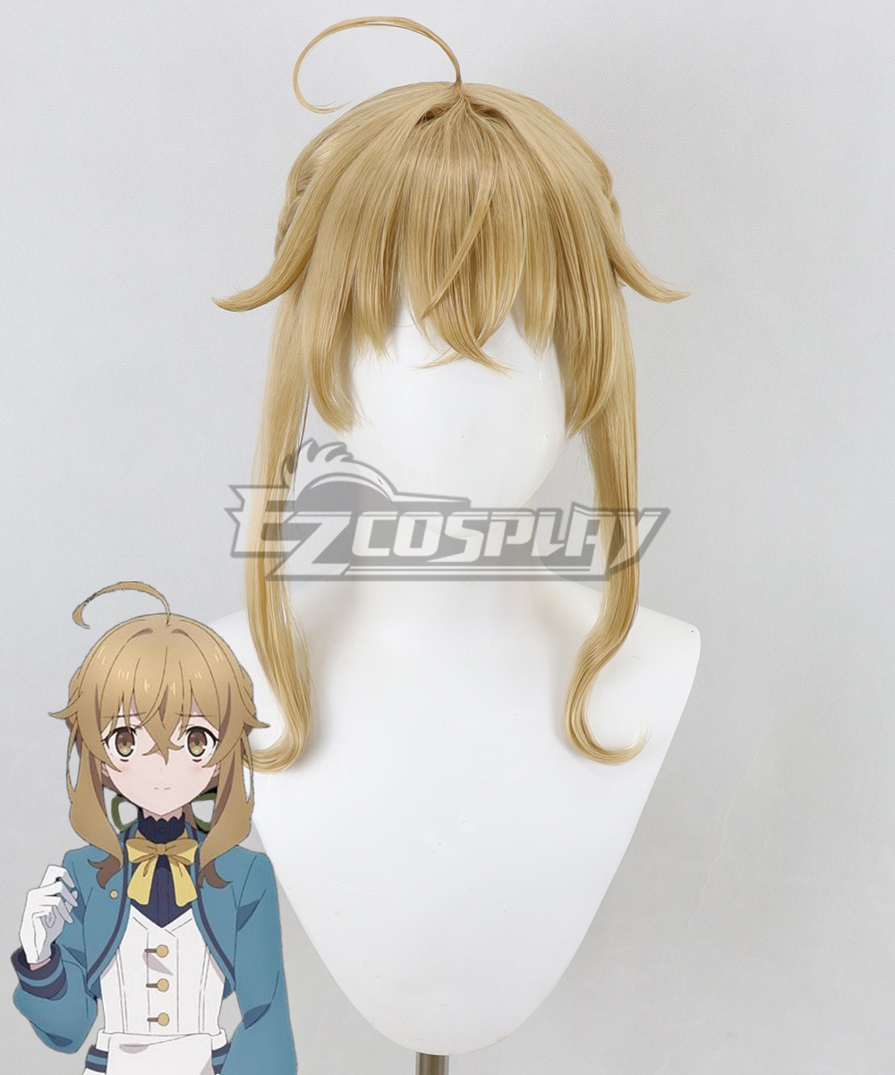 Secrets of the Silent Witch Monica Everett Golden Cosplay Wig