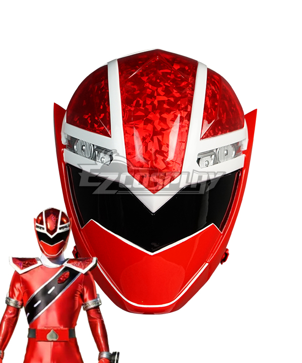 Power Rangers Super Sentai Mashin Sentai Kiramager Kiramai Red Helmet Cosplay Accessory Prop