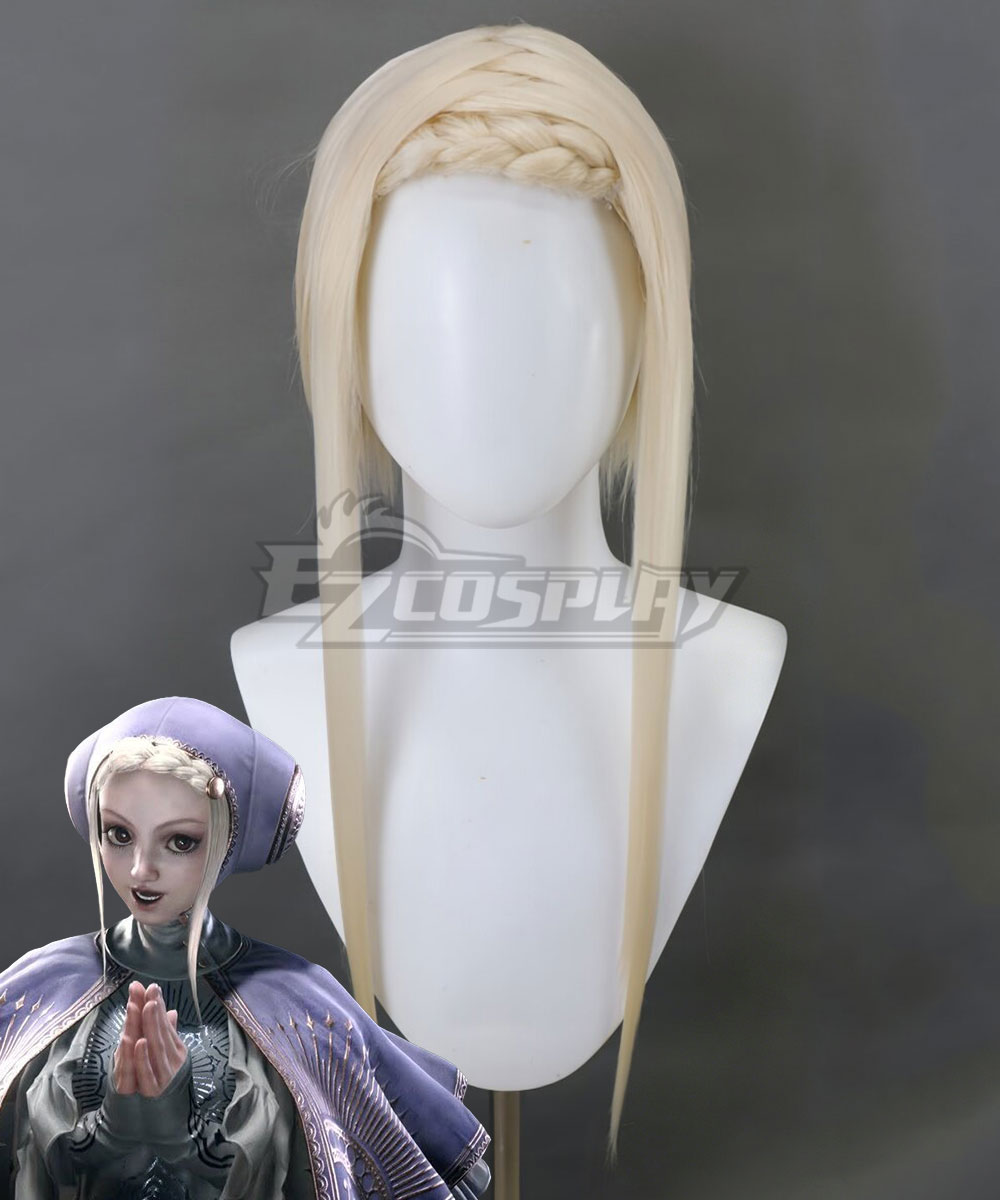 Street Fighter 6 Ingrid Golden Cosplay Wig