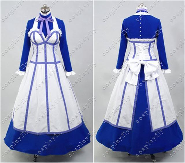 Black Butler 2  Hanna maid Dress Cosplay Costume