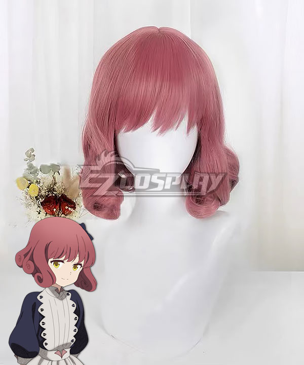 Shadows House Lou Red Cosplay Wig