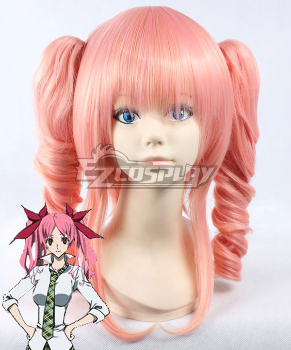 Shiki Megumi Shimizu Pink Cosplay Wig