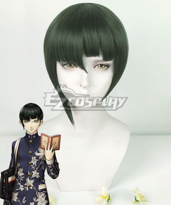 SHIN MEGAMI TENSEI 5 Protagonist Black Cosplay Wig