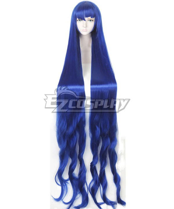 Shin Megami Tensei V The Protagonist Nahobino Form Blue Cosplay Wig