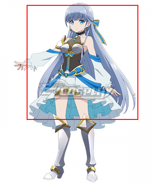 Shironeko Project Zero Chronicle Queen of Light Iris Blue Cosplay Wig