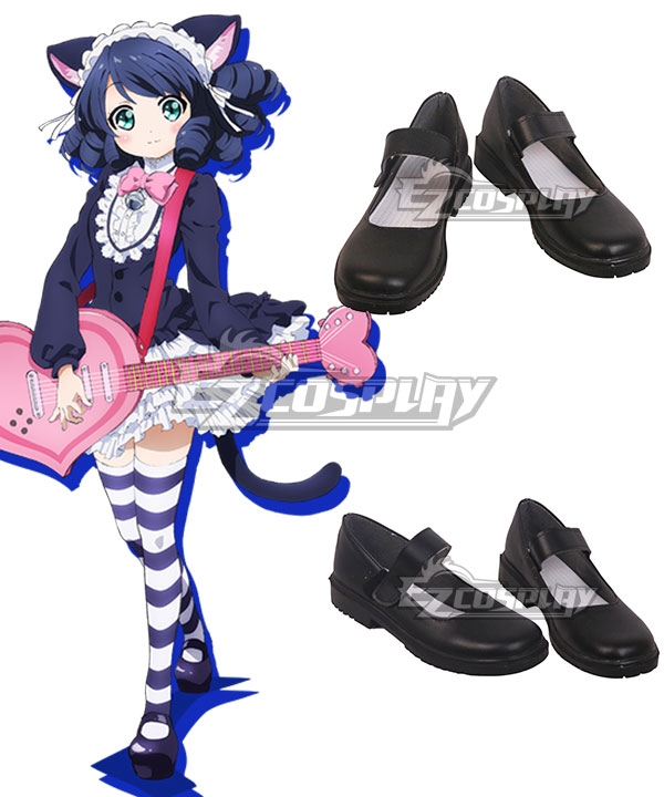 Show By Rock Cyan Blue Cosplay Shoes