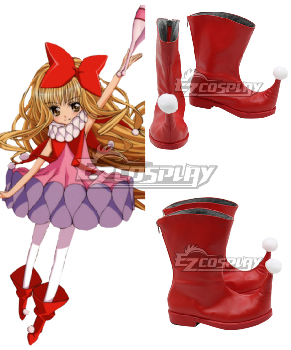 

Shugo Chara Rima Mashiro Red Cosplay Shoes