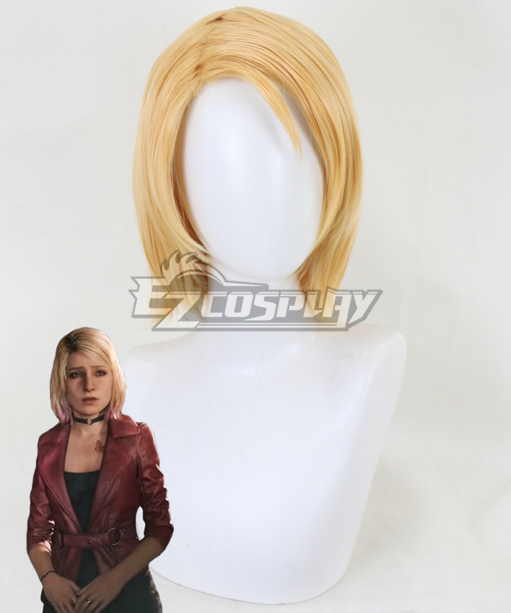 Silent Hill 2 Remake SH2 Maria Golden Cosplay Wig