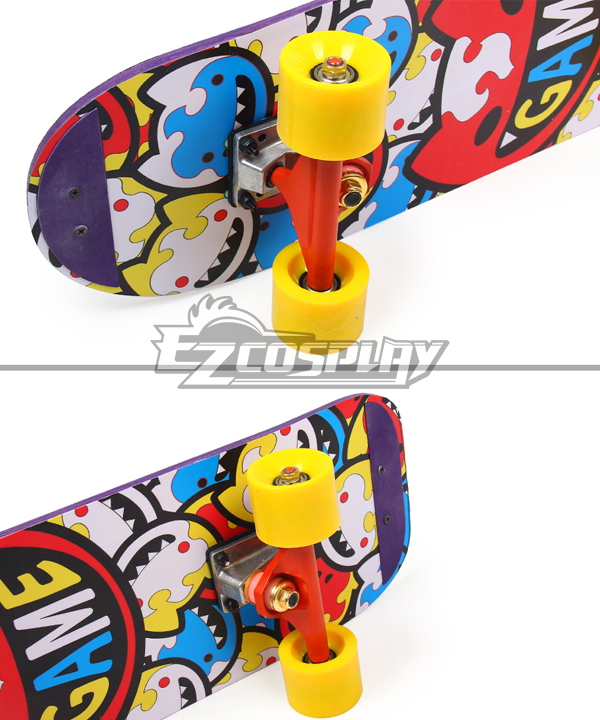 小物 m.sK8 SK8 the Infinity SK∞ Miya Skateboard Cosplay Weapon Prop