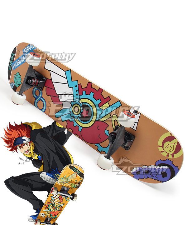 SK8 the Infinity SK∞ Reki Skateboard Cosplay Weapon Prop