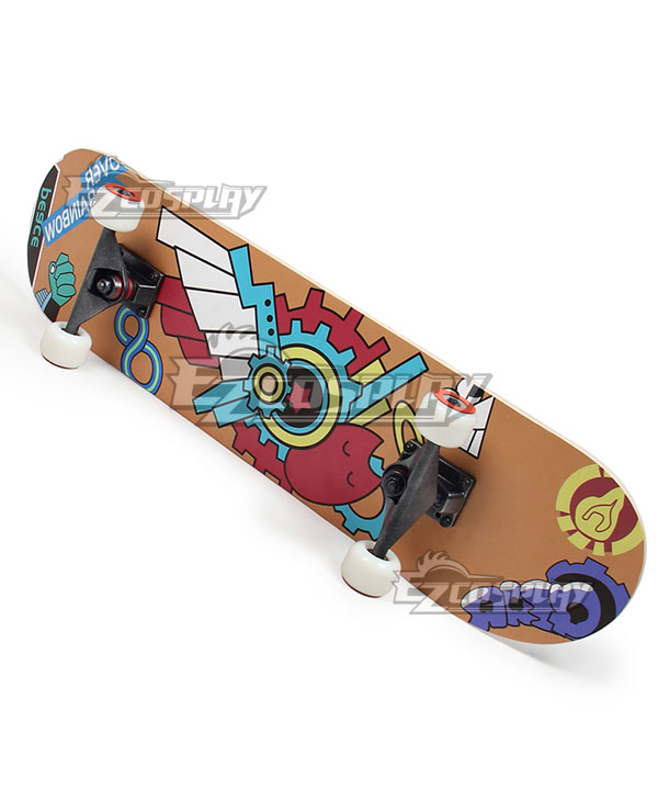 SK8 the Infinity SK∞ Reki Skateboard Cosplay Weapon Prop