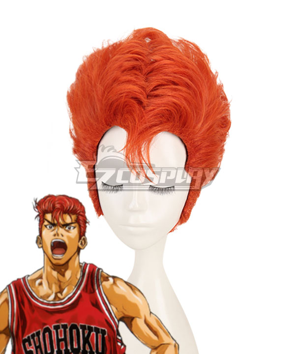 Slam Dunk Hanamichi Sakuragi Red Cosplay Wig