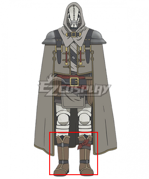 

Somali and the Forest Spirit Golem Brown Shoes Cosplay Boots