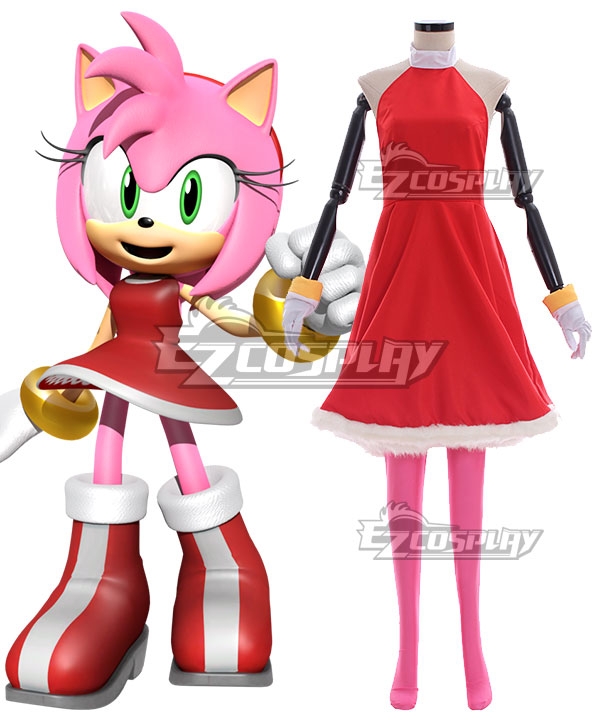 Sonic the Hedgehog Amy Rose Cosplay Costume в интернет-магазине ezcosplay.c...