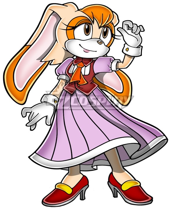 

Sonic the Hedgehog Vanilla the Rabbit Cosplay Costume