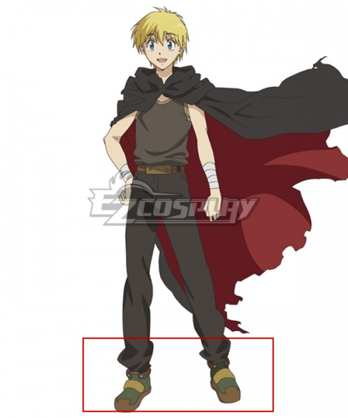 

Soucerous Stabber Orphen Majic Lin Green Cosplay Shoes