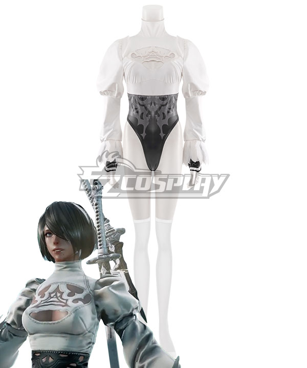 Soul Calibur 6 Nier 2B White Cosplay Costume