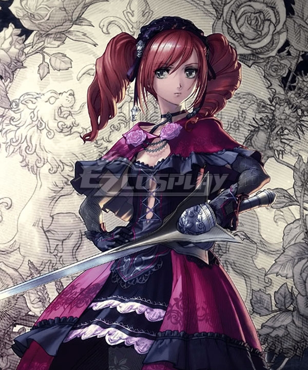 Soul Calibur VI Amy Winter Rose Cosplay Costume