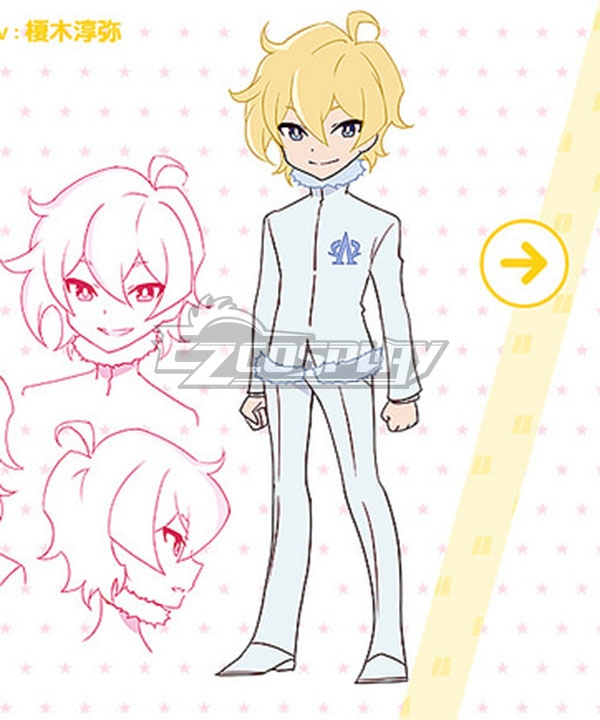 

Space Patrol Luluco AΩ Nova Alpha Omega Nova Cosplay Costume