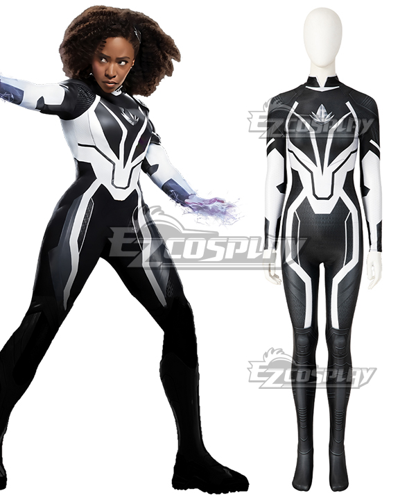 Captain Marvel 2 Spectrum Monica Rambeau Jumpsuit Cosplay Costume