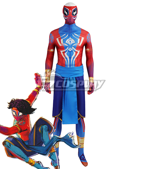 Spider-Man: Across the Spider-Verse Pavitr Prabhakar Cosplay Costume